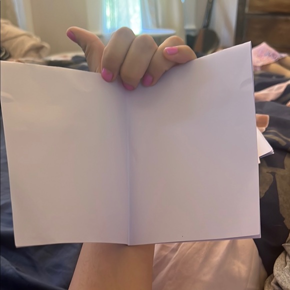 Handmade Sacred Heart and Flame Art Card - Picture 2 of 3